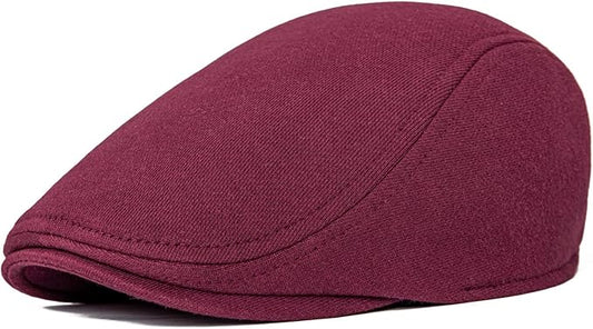VOBOOM Men's Cotton Flat Ivy Gatsby Newsboy Driving Hat Cap