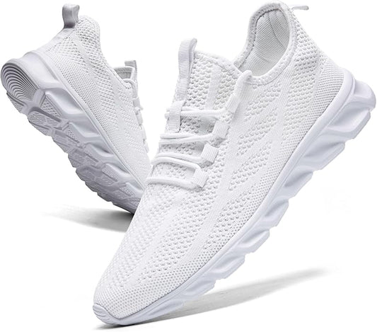 ZGPWZWL Mens Running Shoes Sneakers for Men Tennis Gym Athletic Lightweight Walking Comfortable Workout Sports Shoes