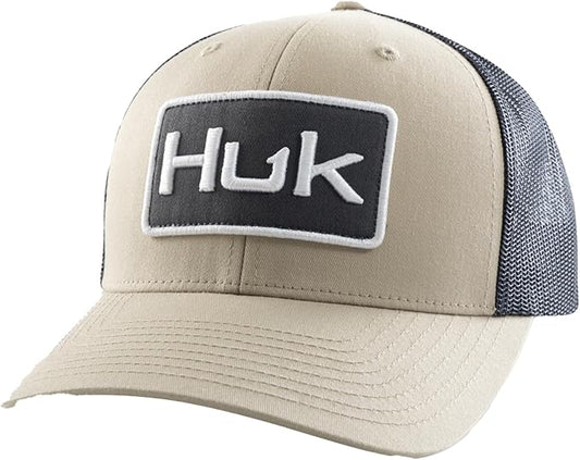 HUK Men's Trucker, Anti-Glare Snapback Fishing Hat