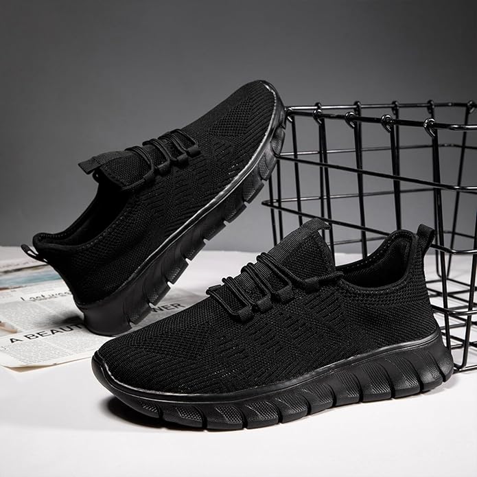 ZGPWZWL Mens Running Shoes Sneakers for Men Tennis Gym Athletic Lightweight Walking Comfortable Workout Sports Shoes