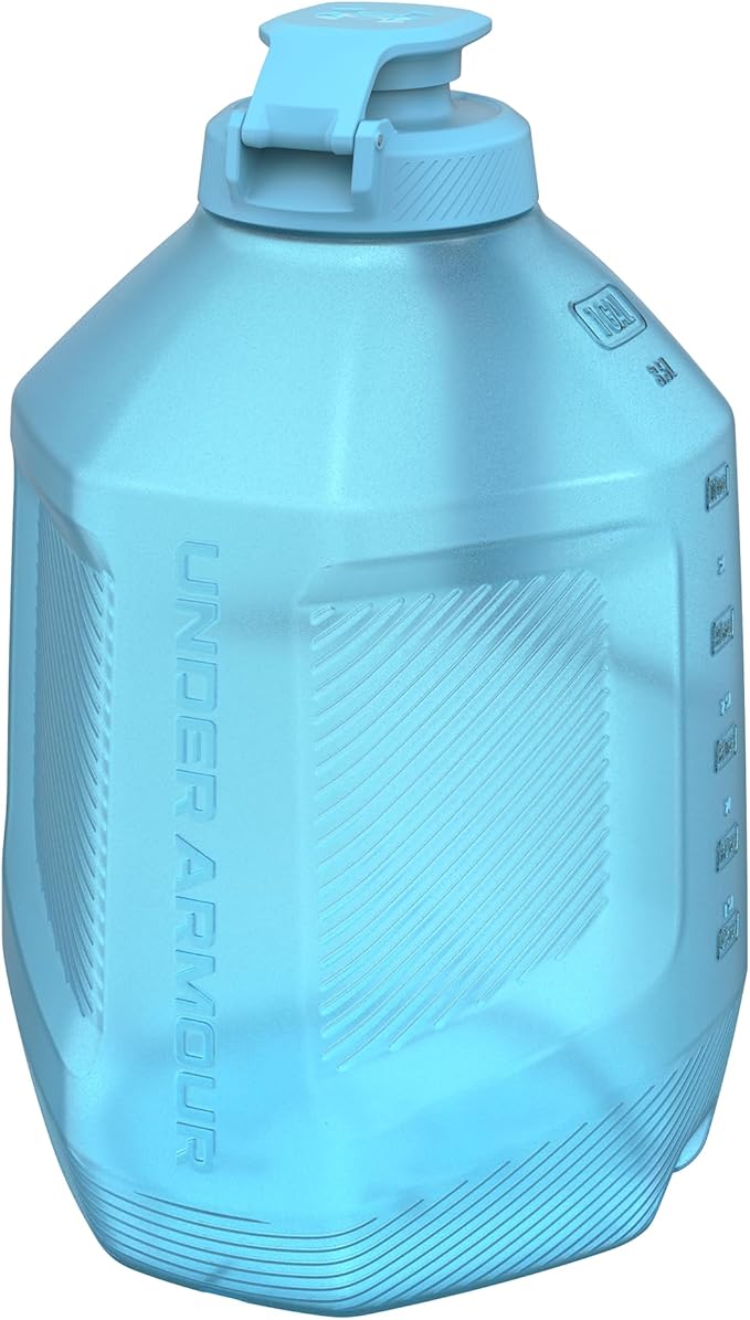 Under Armour 1 Gallon Water Bottle, Large Sports Jug, Durable, Gym Water Bottles for Men and Women, Football, Basketball