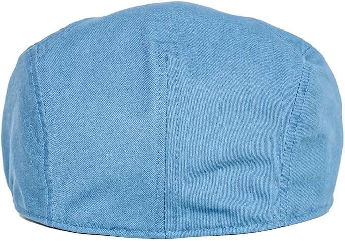 BOTVELA Men Cotton Twill Newsboy Flat Ivy Driving Hat Fitted Cap