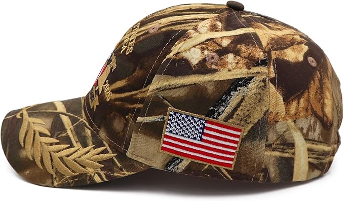 250 Anniversary USA Hat United States 250th Year American Anniversary Hat Patriotic Embroidered Baseball Caps for Men Women