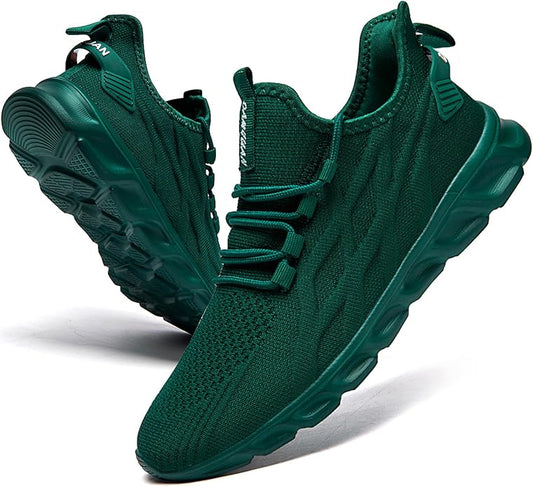 ZGPWZWL Mens Running Shoes Sneakers for Men Tennis Gym Athletic Lightweight Walking Comfortable Workout Sports Shoes