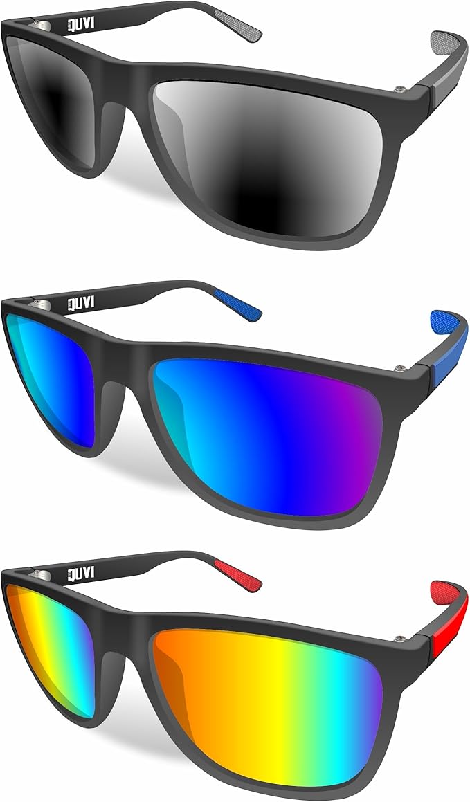 Polarized Sunglasses for Men | UV Protection Mens Sunglasses for Driving Sports Sunglasses for Men Fishing Golf Cycling