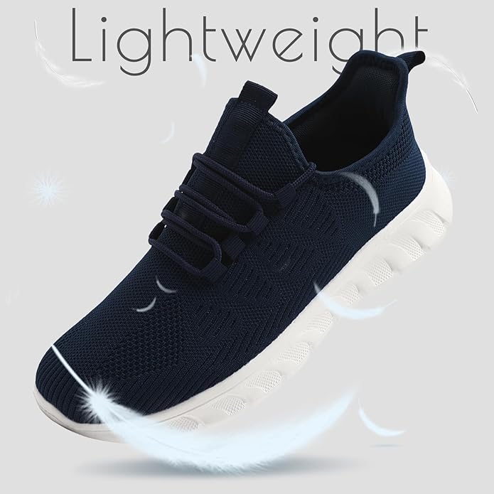 ZGPWZWL Mens Running Shoes Sneakers for Men Tennis Gym Athletic Lightweight Walking Comfortable Workout Sports Shoes