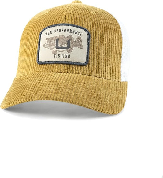 HUK Men's Trucker, Anti-Glare Snapback Fishing Hat