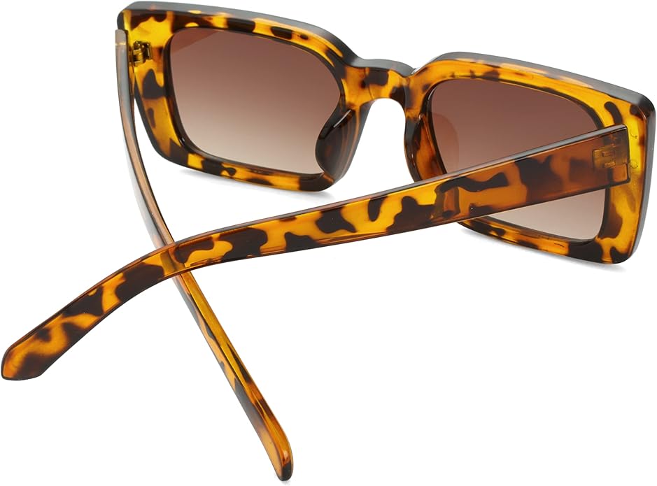 Onrtry Rectangle Sunglasses for Women Men Vintage Fashion Sun Glasses