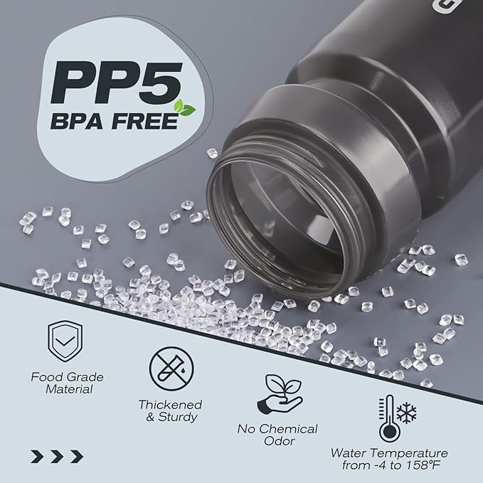 GXCROR Bike Water Bottle Holder with Bottle Combo, Lightweight, Durable & Secure Water Bottle Cage Set, Easy Installation, Fit for Sport Outdoor Cycling, MTB Road