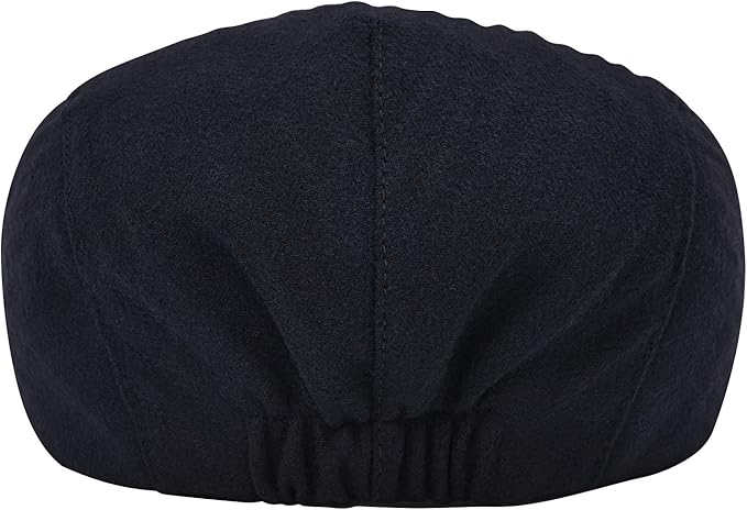 STARANCE Men's Flat Cap Wool Tweed Driving Irish Newsboy Hat