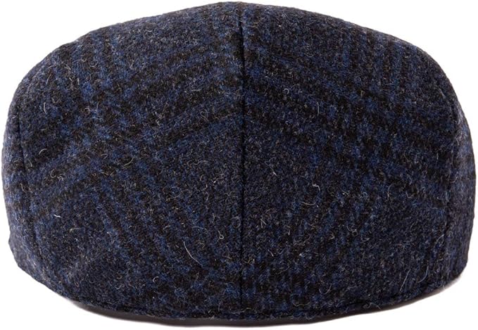 Men's Wool Tweed Newsboy Ivy Cap Gatsby Golf Flat Hat