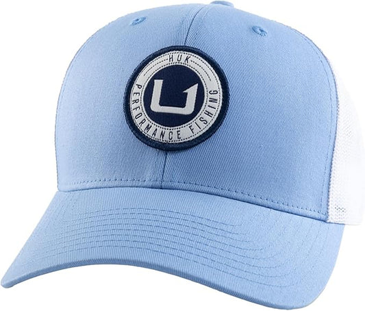 HUK Men's Trucker, Anti-Glare Snapback Fishing Hat