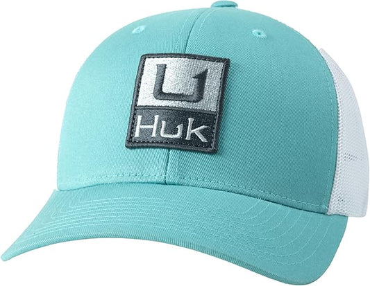 HUK Men's Trucker, Anti-Glare Snapback Fishing Hat