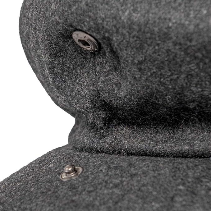 Men Wool Blend 8 Panel Newsboy Cap Tweed Cabbie Hat Snap Brim