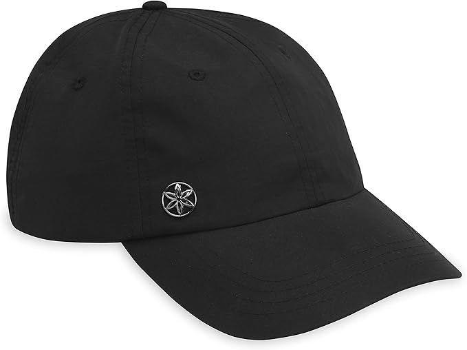 Gaiam Women's Classic Fitness Running Hat - Ponytail Hats with Quick-Dry Sweatband for Hiking & Summer Beach Vacation
