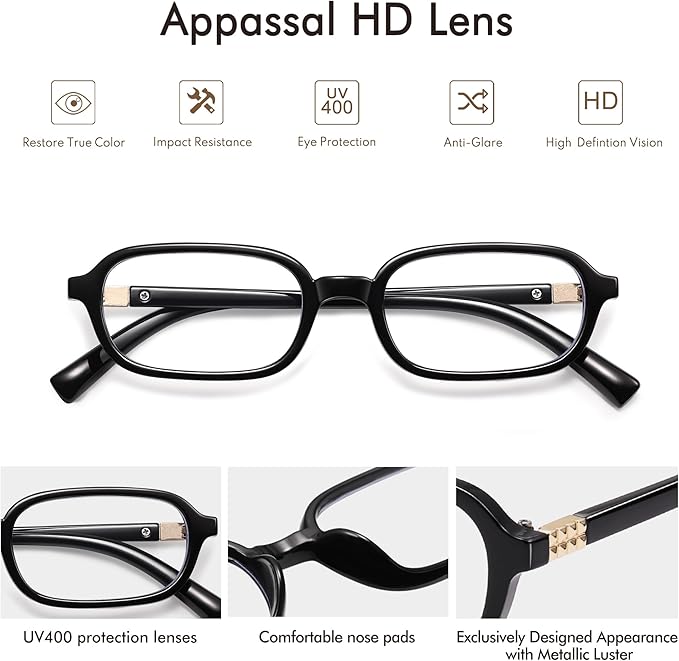 Retro Rectangular Sunglasses for Women Vintage Fashion Trendy Funny Small 90s Square Sunnies 2025 AP3698