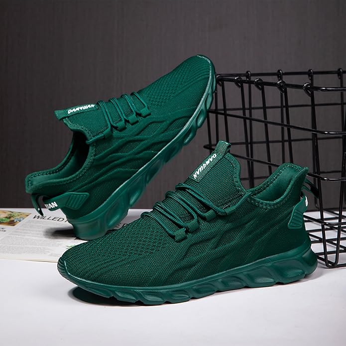 ZGPWZWL Mens Running Shoes Sneakers for Men Tennis Gym Athletic Lightweight Walking Comfortable Workout Sports Shoes