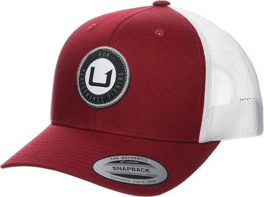 HUK Men's Trucker, Anti-Glare Snapback Fishing Hat