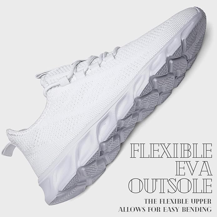 ZGPWZWL Mens Running Shoes Sneakers for Men Tennis Gym Athletic Lightweight Walking Comfortable Workout Sports Shoes