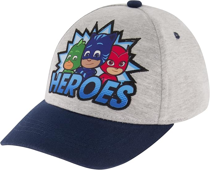PJ Masks Baseball Cap and Adjustable Toddler Hat, 2-4 Or Boy for Kids Ages 4-7