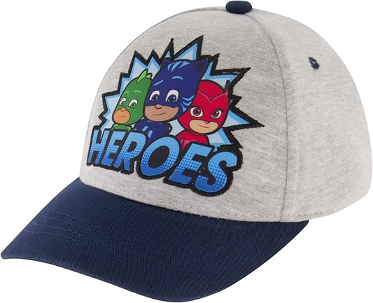 PJ Masks Baseball Cap and Adjustable Toddler Hat, 2-4 Or Boy for Kids Ages 4-7