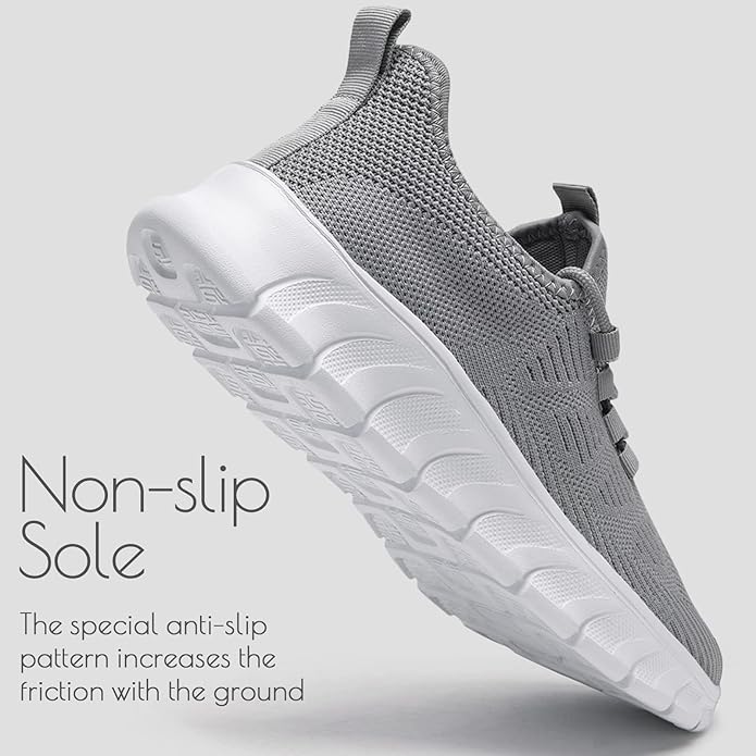 ZGPWZWL Mens Running Shoes Sneakers for Men Tennis Gym Athletic Lightweight Walking Comfortable Workout Sports Shoes