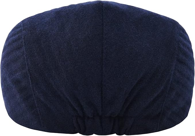 STARANCE Men's Flat Cap Wool Tweed Driving Irish Newsboy Hat