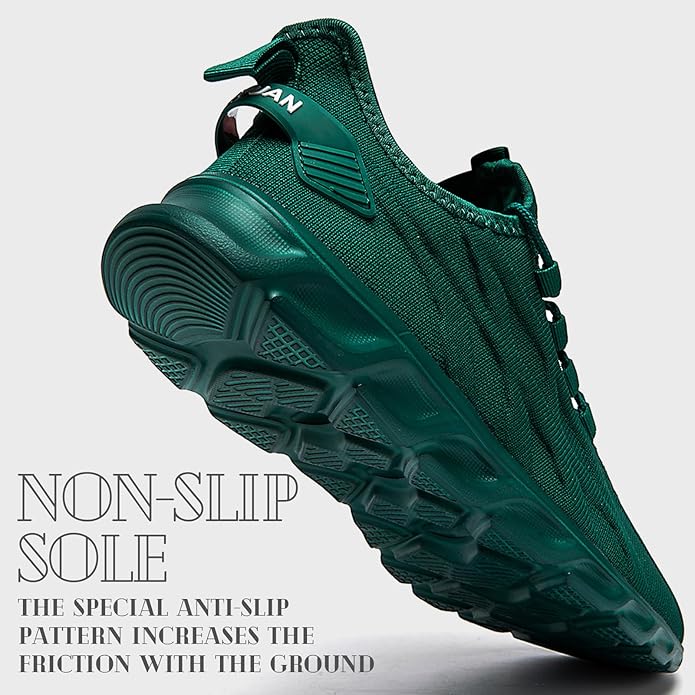 ZGPWZWL Mens Running Shoes Sneakers for Men Tennis Gym Athletic Lightweight Walking Comfortable Workout Sports Shoes