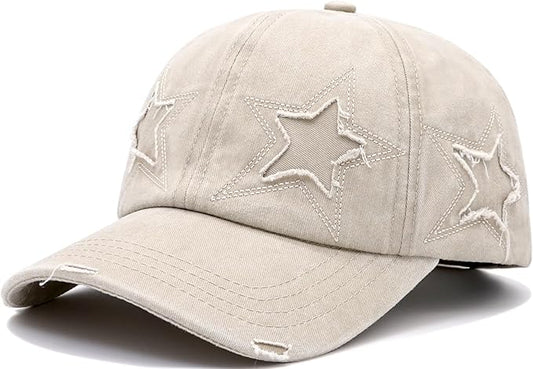 YeeHeen Vintage Washed Distressed Baseball Cap for Women Men Adjustable Sports Hat