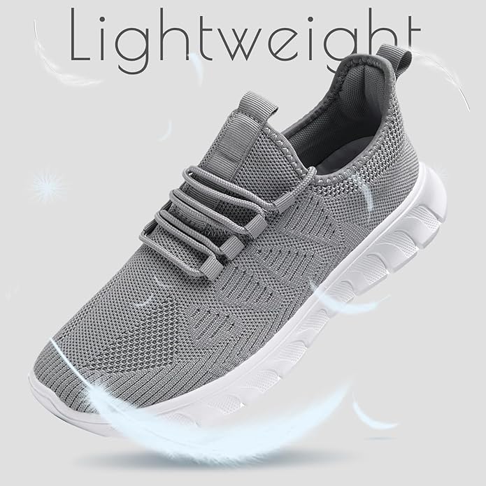 ZGPWZWL Mens Running Shoes Sneakers for Men Tennis Gym Athletic Lightweight Walking Comfortable Workout Sports Shoes