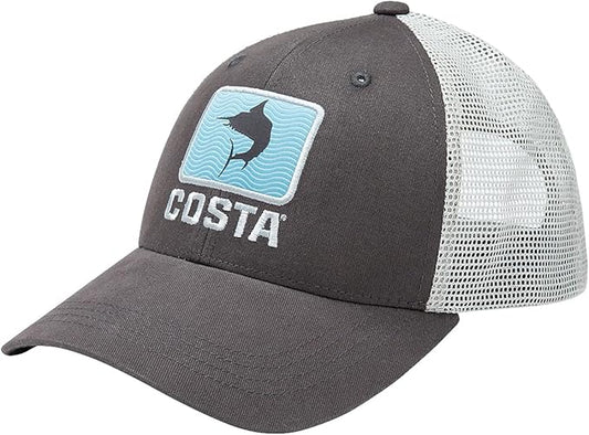 Costa Del Mar Men's Marlin Waves Trucker