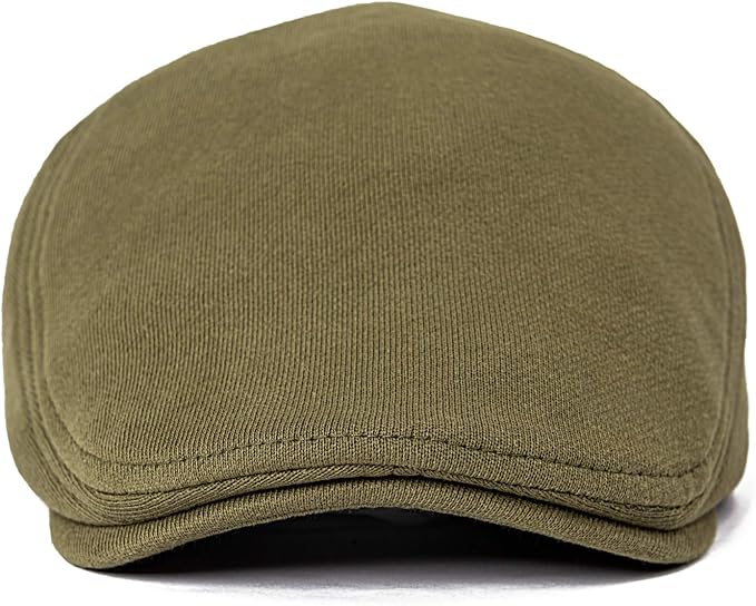 VOBOOM Men's Cotton Flat Ivy Gatsby Newsboy Driving Hat Cap
