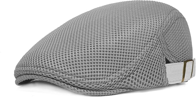 WETOO Men's Flat Cap Gatsby Newsboy Lvy Irish Hats Driving Cabbie Hunting Cap