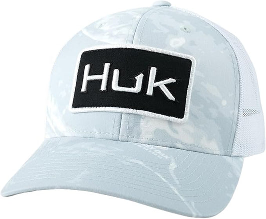 HUK Men's Trucker, Anti-Glare Snapback Fishing Hat