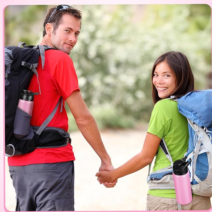 CHENGU Water Bottle Bulk 20 oz Aluminum Reusable Bottles Lightweight Snap Lid Water Cups Easy Carry Leak Proof Travel Tumbler for Gym Sports Camping Hiking Fishing