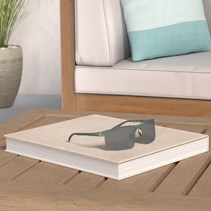 DUCO Mens Sunglasses Polarized Sports Fishing Running Driving Carbon Fiber Sunglasses for Men UV400 Protection DC8277