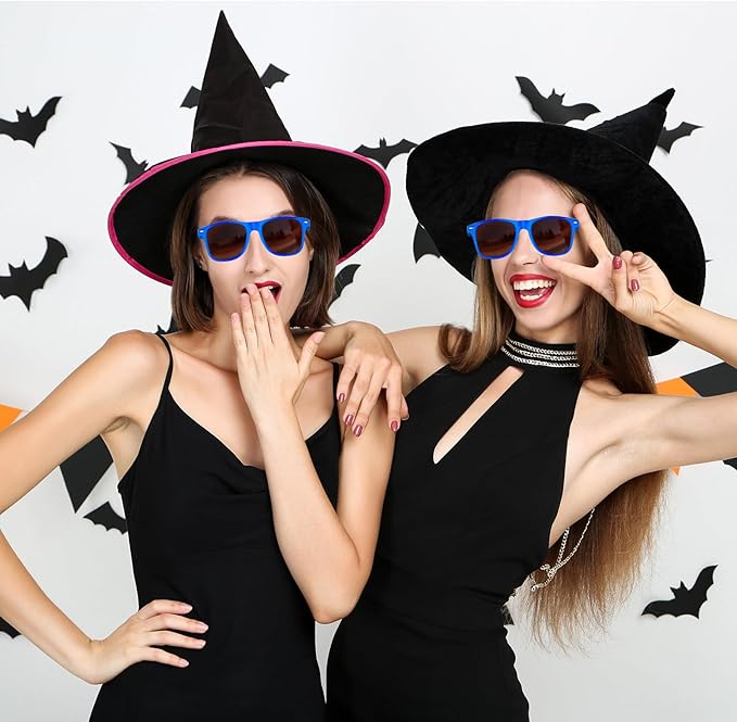 ASTARON Black Sunglasses Bulk, 6/12/24/48 Pack Sunglasses Party Favors for Summer Beach Pool Birthday Wedding Party Supplies