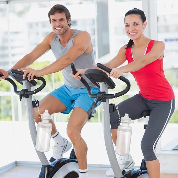 72 Pcs Reusable Water Bottles Bulk 20 oz Squeeze Plastic Sports Water Bottles with Nylon Strap Leak Proof Blank DIY Cups for Travel Hiking Cycling Sport Event Team Gifts