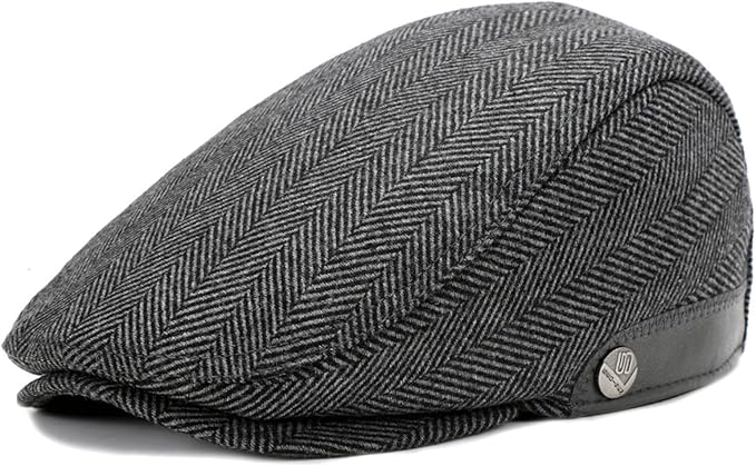 Sumolux Mens Newsboy Hat Flat Cap Gatsby Newsboy Lvy Irish Hats Driving Cabbie Hunting Cap