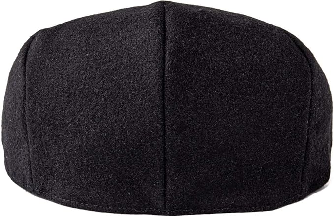 Men's Wool Tweed Newsboy Ivy Cap Gatsby Golf Flat Hat