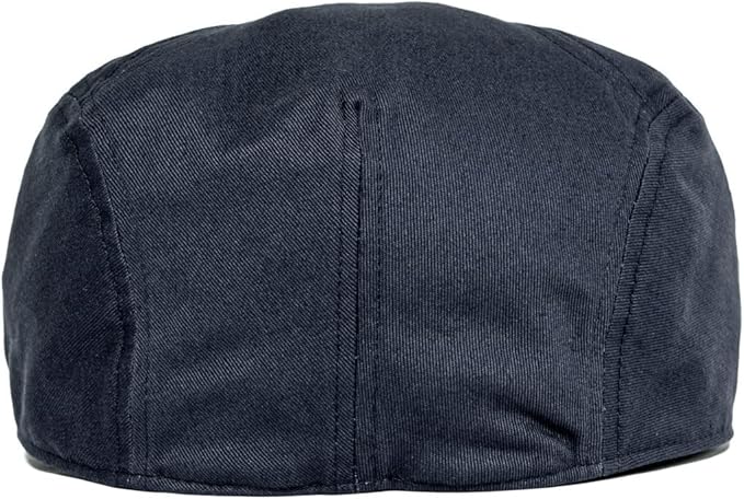 BOTVELA Men Cotton Twill Newsboy Flat Ivy Driving Hat Fitted Cap