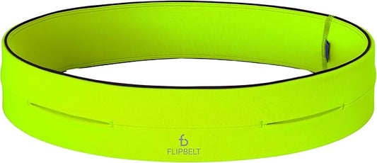 FlipBelt Classic Running Belt, Running Fanny Pack for Women and Men, USA Company