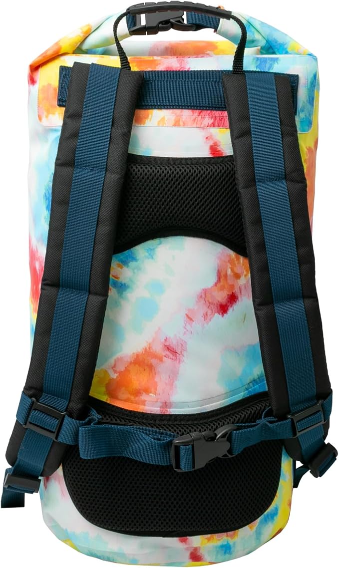 geckobrands Hydroner 20L Waterproof Dry Bag Backpack – Lightweight Roll-Top Bag with Clear Phone Pouch for Outdoor Activities