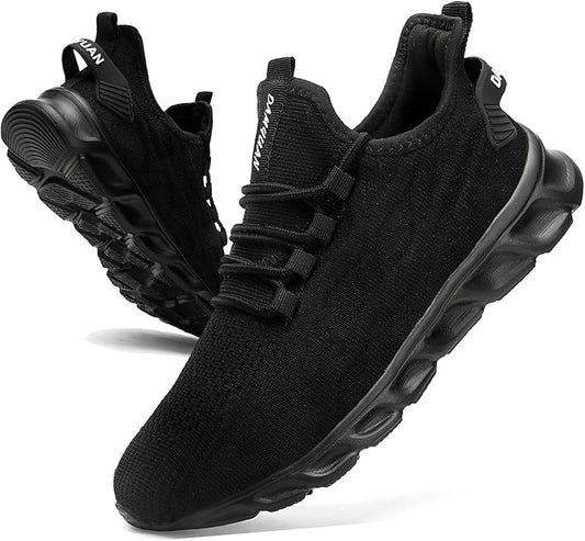 ZGPWZWL Mens Running Shoes Sneakers for Men Tennis Gym Athletic Lightweight Walking Comfortable Workout Sports Shoes