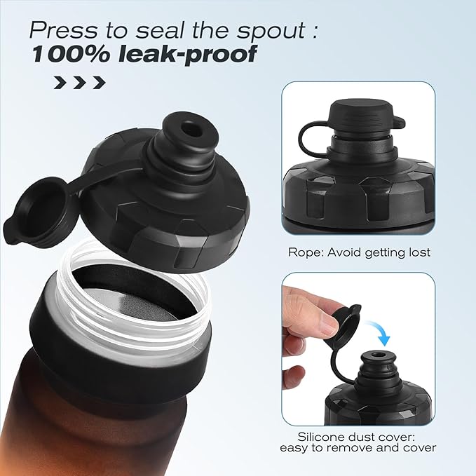 GXCROR Bike Water Bottle Holder with Bottle Combo, Lightweight, Durable & Secure Water Bottle Cage Set, Easy Installation, Fit for Sport Outdoor Cycling, MTB Road