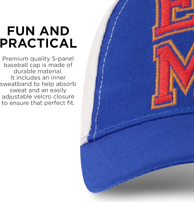 Sesame Street Girls' Ages 2-4 Hat, Elmo, Abby Cadabby Adjustable for Toddler