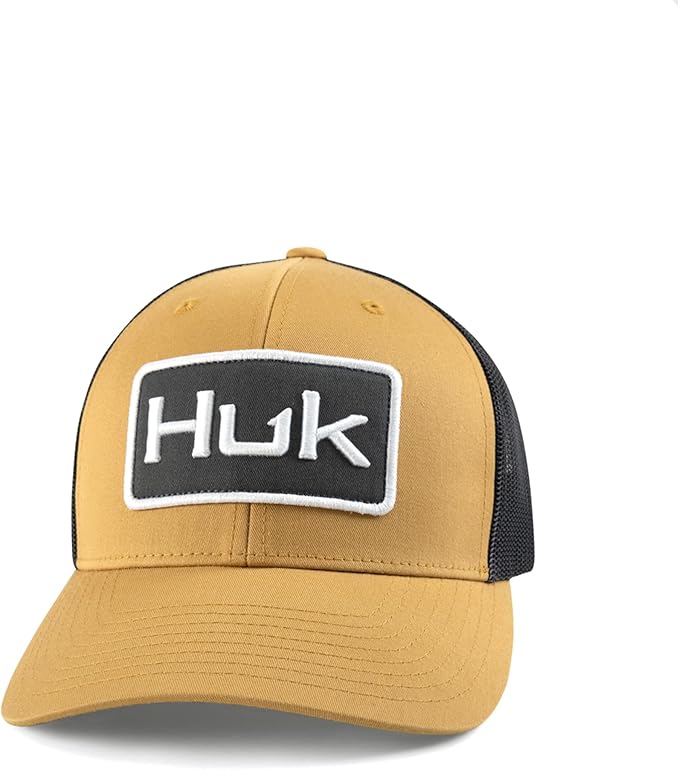 HUK Men's Trucker, Anti-Glare Snapback Fishing Hat