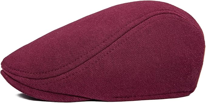 VOBOOM Men's Cotton Flat Ivy Gatsby Newsboy Driving Hat Cap