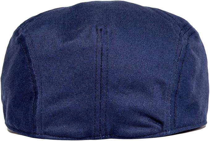BOTVELA Men Cotton Twill Newsboy Flat Ivy Driving Hat Fitted Cap