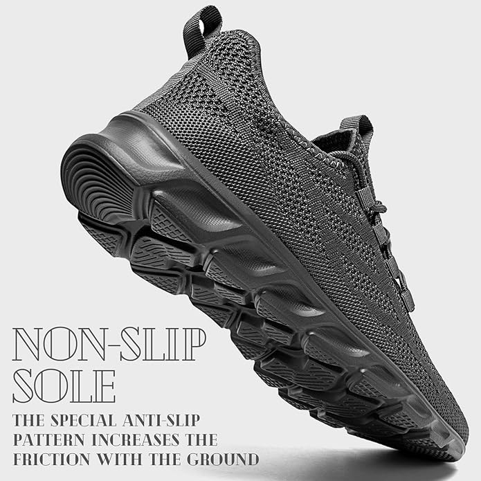 ZGPWZWL Mens Running Shoes Sneakers for Men Tennis Gym Athletic Lightweight Walking Comfortable Workout Sports Shoes